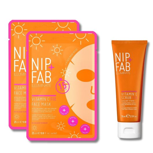 Nip+Fab Vitamin C Scrub & Mask Bundle