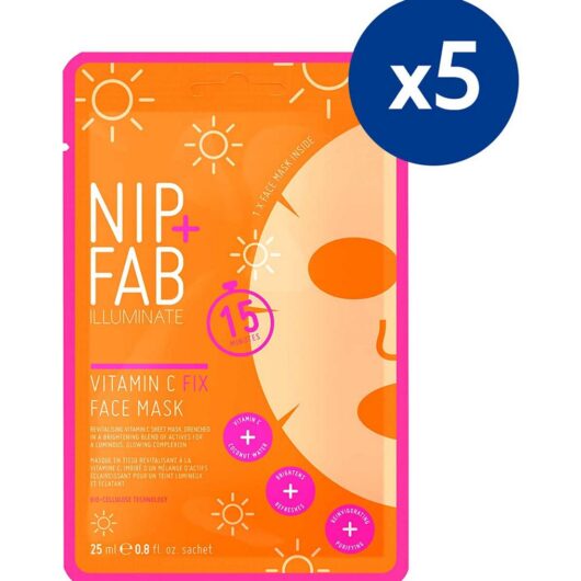Nip+Fab Vitamin C Sheetmask X5 Bundle
