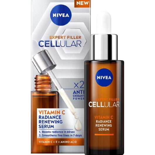 Nivea Cellular Expert Filler Vitamin C Radiance Renewing Face Serum 30Ml Br/>