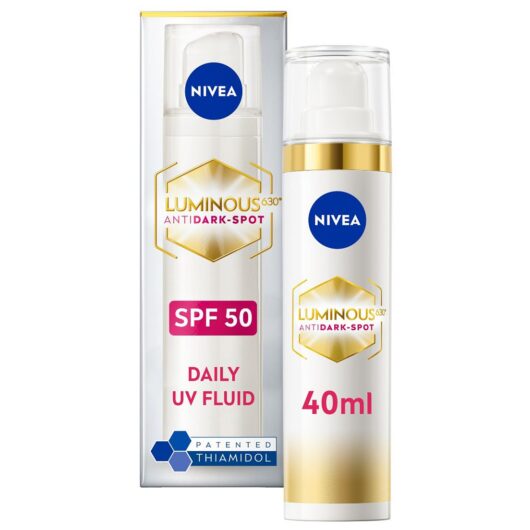 Nivea Cellular Luminous 630 Anti-Dark Spot Day Cream Face Moisturiser Spf50 40ml
