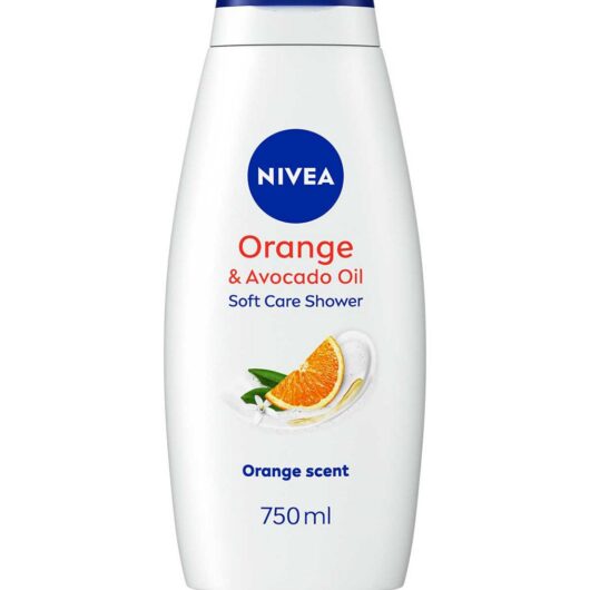Nivea Orange & Avocado Oil Shower Cream 750ml