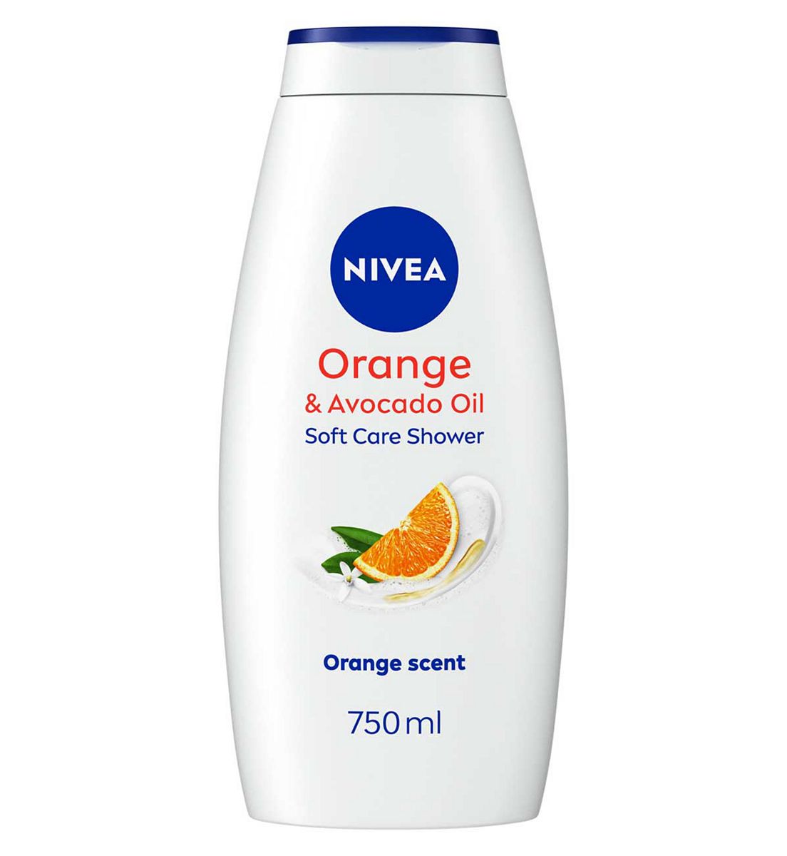 Nivea Orange & Avocado Oil Shower Cream 750ml