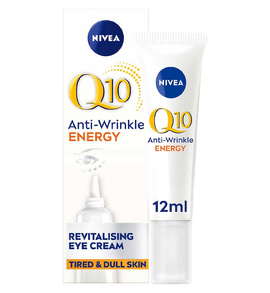 Nivea Q10 Energy Fresh Look Eye Cream With Vitamin C 15ml