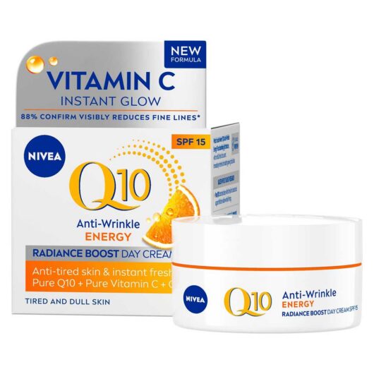 Nivea Q10 Energy Healthy Glow Face Day Cream With Vitamin C 50ml