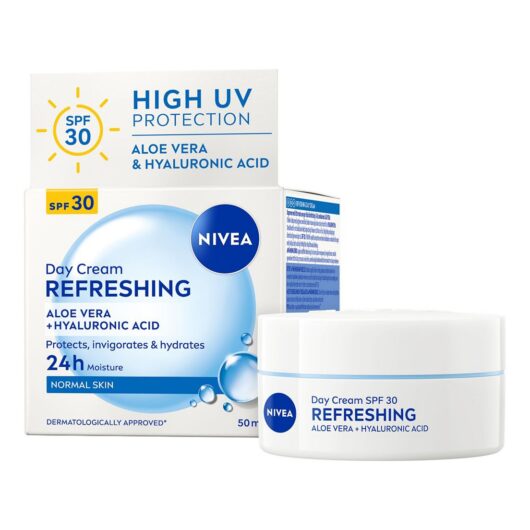 Nivea Refreshing Day Face Cream Spf30 50ml