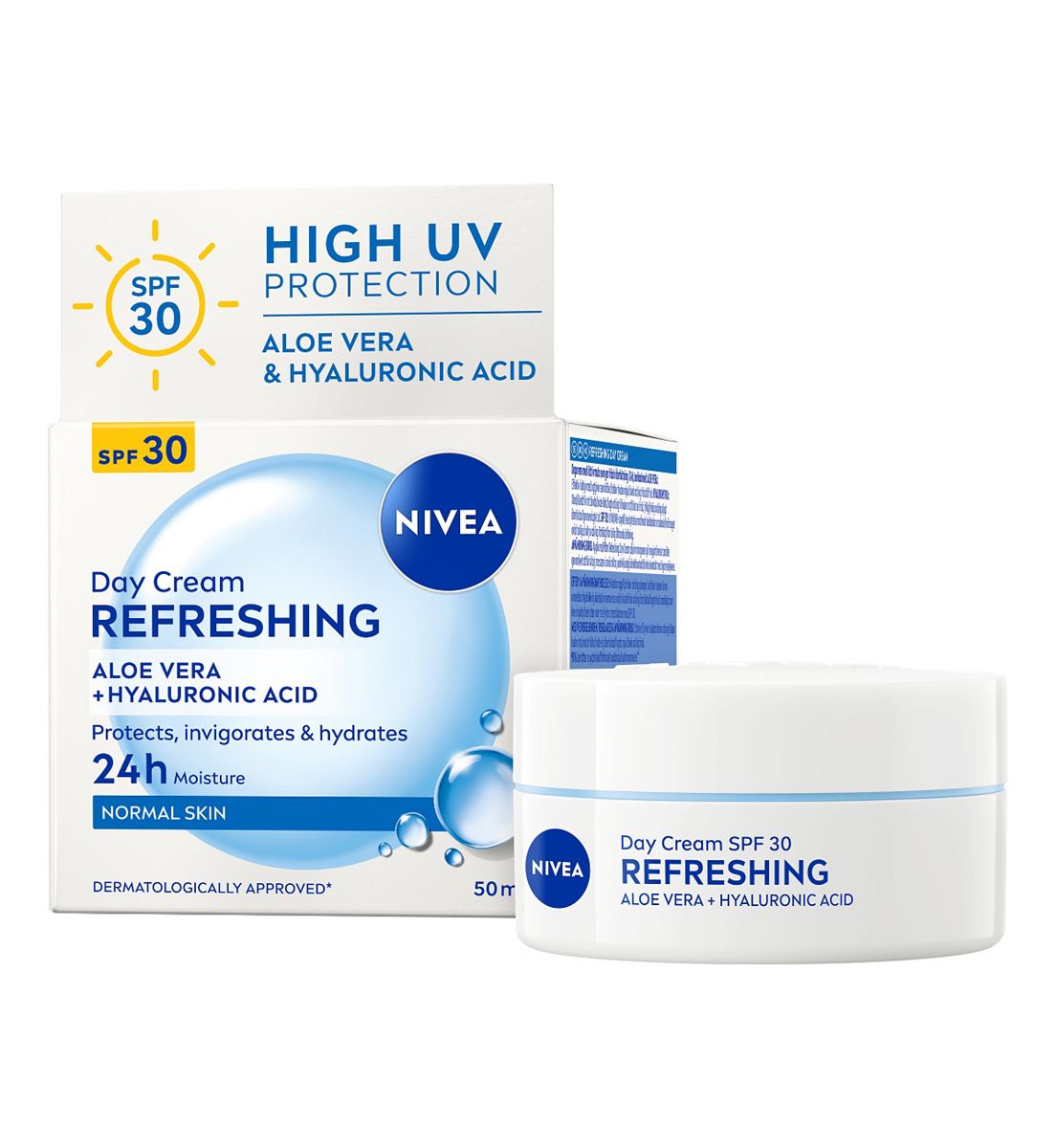 Nivea Refreshing Day Face Cream Spf30 50ml