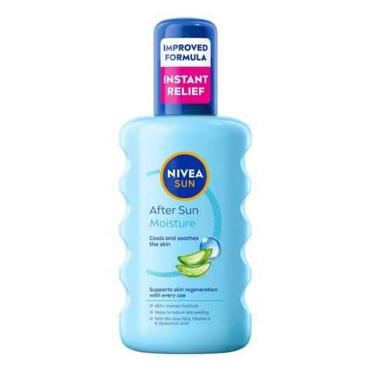 Nivea Sun Moisturising After Spray With Aloe Vera200 ml, 200ml
