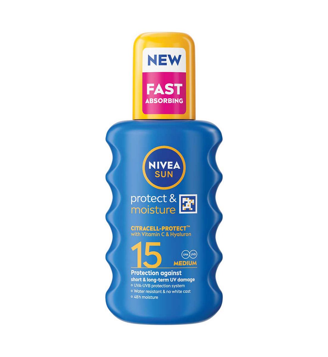 Nivea Sun Protect & Moisture Cream Spray Spf 15200 ml, 200ml