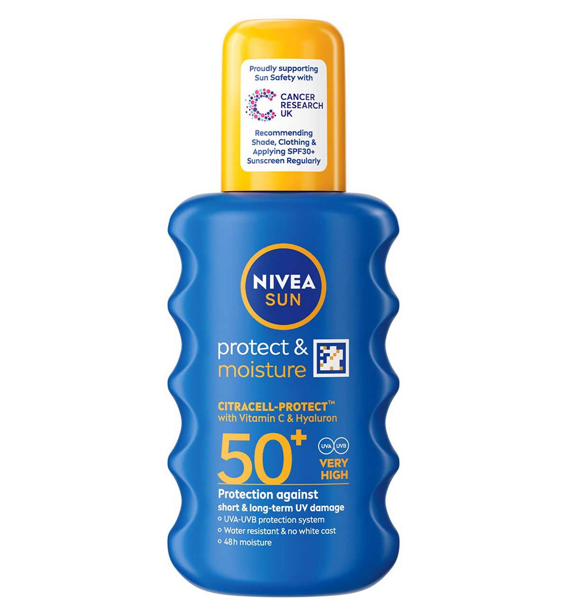 Nivea Sun Protect & Moisture Cream Spray Spf50+200 ml, 200ml