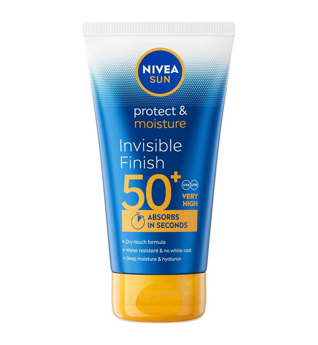 Nivea Sun Protect & Moisture Invisible Finish Cream Lotion Spf50+ 150ml