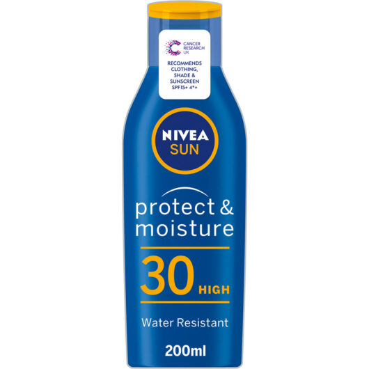 Nivea Sun Protect & Moisture Sun Lotion SPF 30 200ml