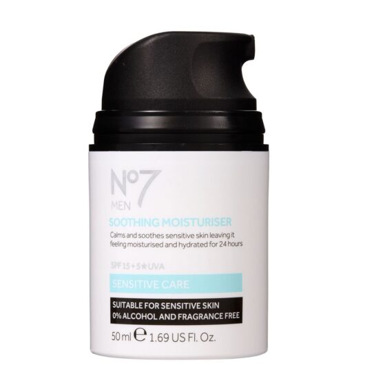 No7 Men Soothing Moisturiser Spf15 50ml
