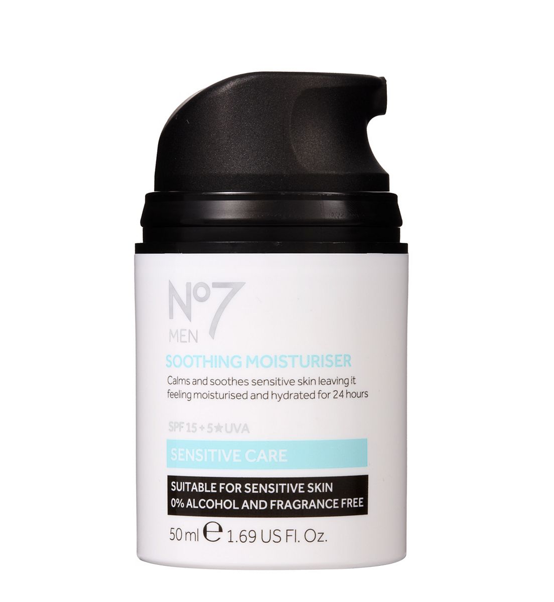 No7 Men Soothing Moisturiser Spf15 50ml
