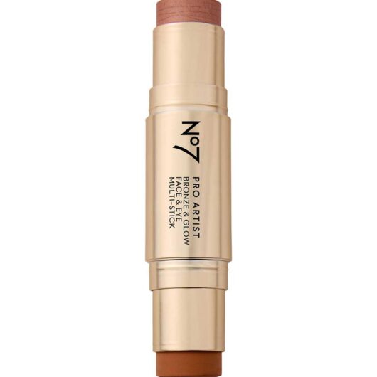 No7 Pro Artist Bronze & Glow Face Eye Multi-Stick Light Bronze/champagne 2X5.3g