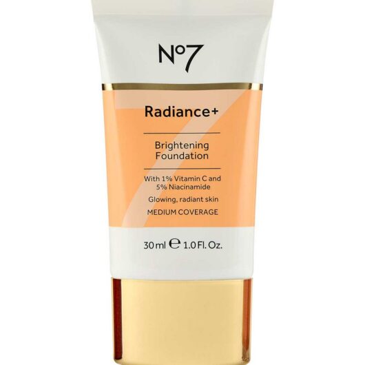 No7 Radiance+ Brightening Foundation Cool Vanilla 30ml