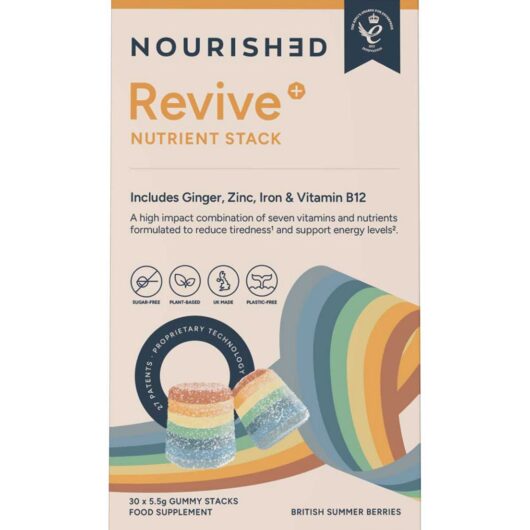 Nourished Revive + Nutrient Stacks Gummies 30S