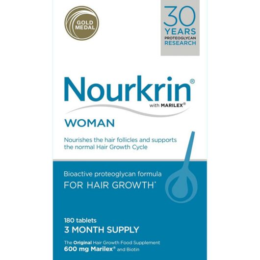 Nourkrin ® Woman For Hair Growth- 3 Month Supply (180 Tablets) Bundle