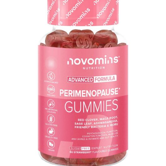 Novomins Perimenopause Gummies Strawberry Flavour 60S