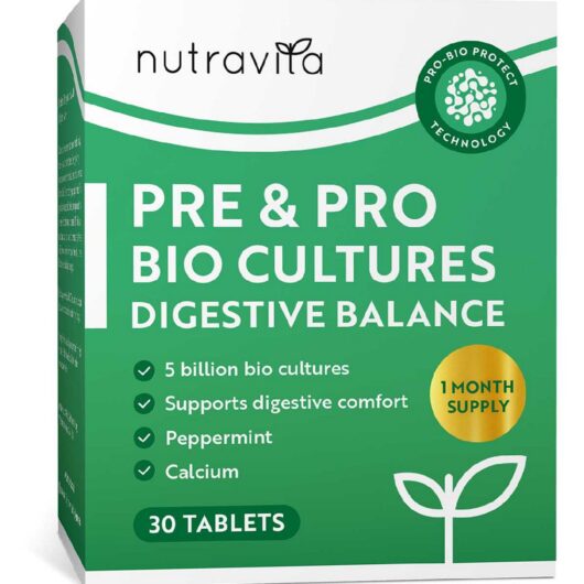 Nutravita Digestive Health & Gut Supplement - 30 Capsules