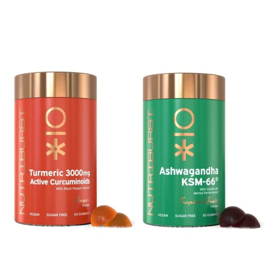 Nutriburst Ashwaganda & Turmeric Vitamin Bundle