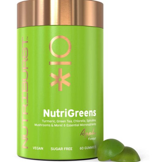 Nutriburst Nutrigreens Vitamin Gummies Apple - 60