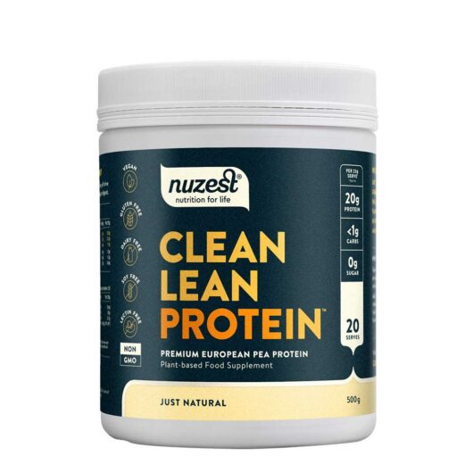 Nuzest Clean Lean Protein Premium European Pea Powder Just Natural 500g