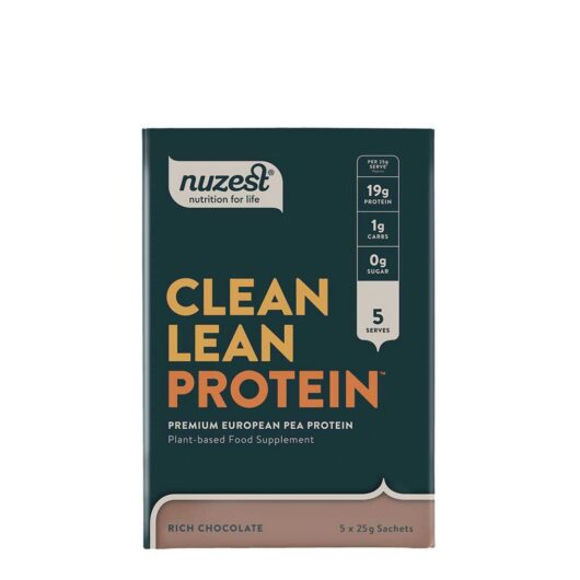 Nuzest Clean Lean Protein Premium European Pea Powder Rich Chocolate 5 X 25g