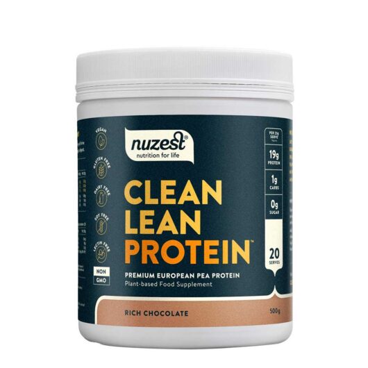 Nuzest Clean Lean Protein Premium European Pea Powder Rich Chocolate 500g