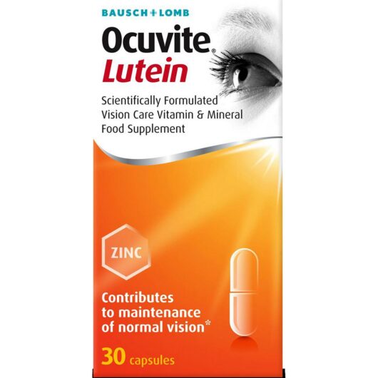 Ocuvite Bausch And Lomb Lutein - 30 Capsules