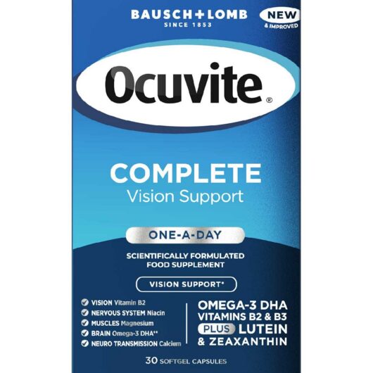 Ocuvite Bausch + Lomb Complete Vision Support - 30 Capsules