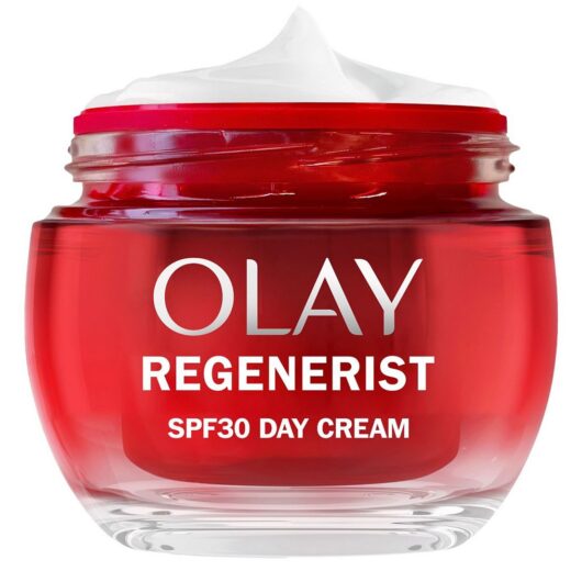 Olay Regenerist Day Face Cream Spf30 Active Firming Moisturiser With Niacinamide And Peptides 50ml