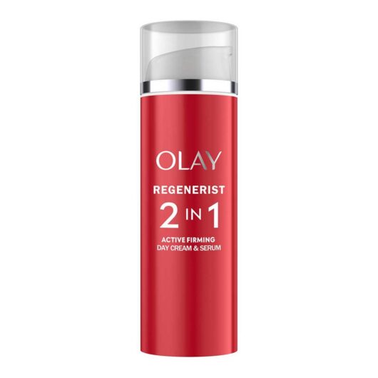 Olay Regenerist Day Face Cream & Serum 2In1 Anti-Wrinkle + Active Firming Moisturiser 50ml