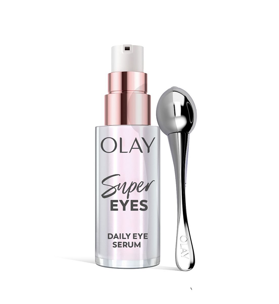 Olay Super Eyes Daily Eye Serum For Dark Circles And Puffy 13.5Ml Depuff Roller