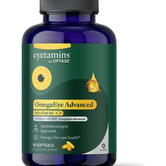 Optase Eyetamins By Omegaeye Advanced 90 Soft Gels With Fish Oil Food Supplement