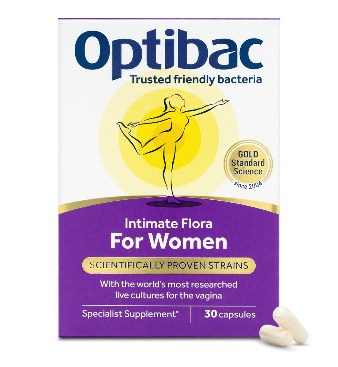Optibac For Women Oral Vaginal Supplement - 30 Capsules