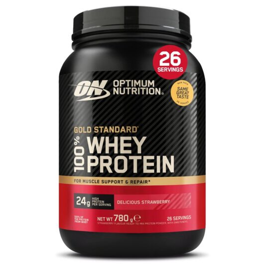 Optimum Nutrition 100% Gold Standard Whey Delicious Strawberry 780g