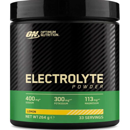 Optimum Nutrition Electrolyte Powder Lemon 264g