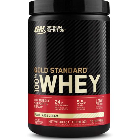 Optimum Nutrition Gold Standard Whey Protein Vanilla Ice Cream 300g