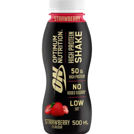Optimum Nutrition Protein Shake Strawberry 500ml