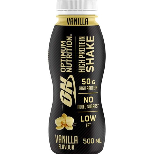 Optimum Nutrition Protein Shake Vanilla 500ml