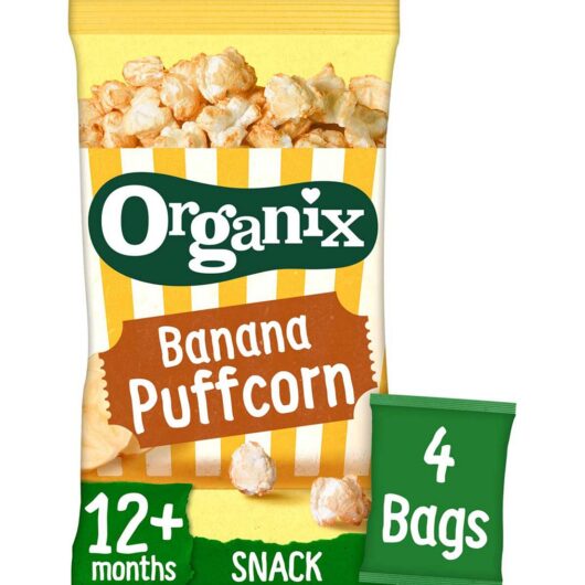 Organix Banana Puffcorn 40G (4X10G)