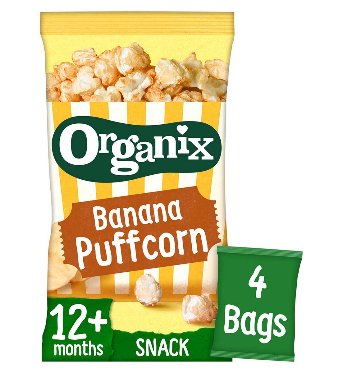 Organix Banana Puffcorn 40G (4X10G)