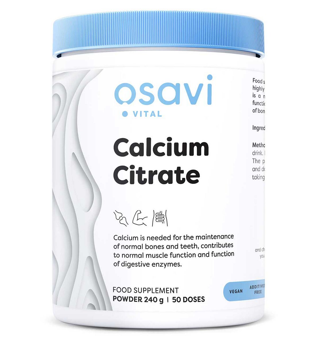 Osavi - Calcium Citrate, Powder 240g