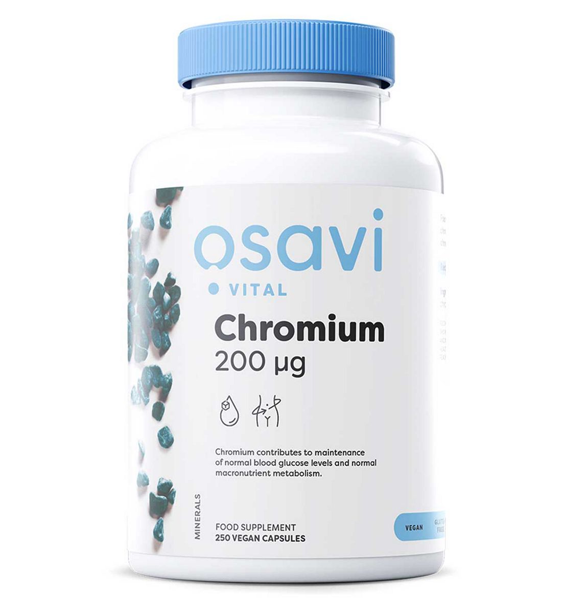 Osavi - Chromium, 200Mcg 250 Vegan Capsules