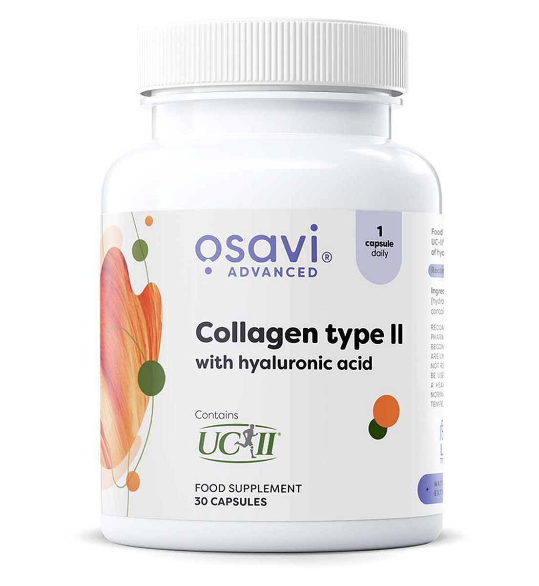 Osavi Collagen Type Ii With Hyaluronic Acid Capsules - 30 Servings