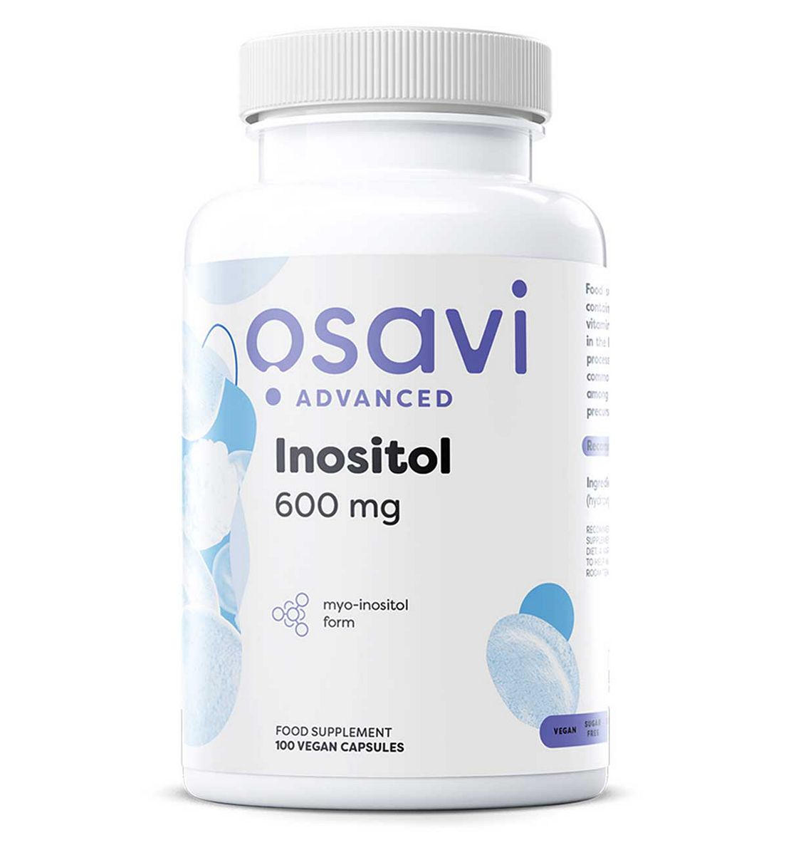 Osavi - Inositol, 600Mg 100 Vegan Capsules