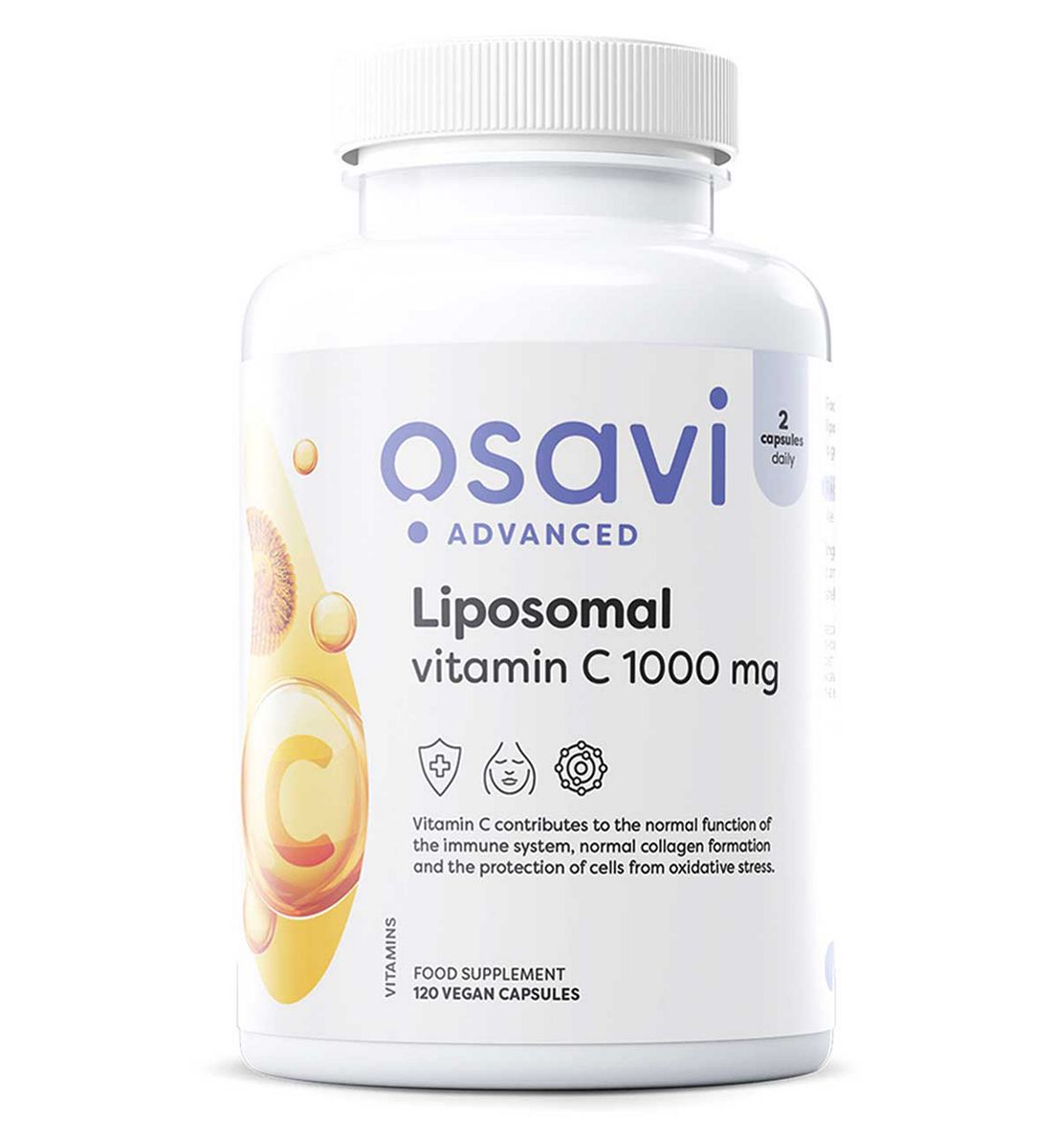 Osavi - Liposomal Vitamin C, 1000Mg 120 Vegan Capsules