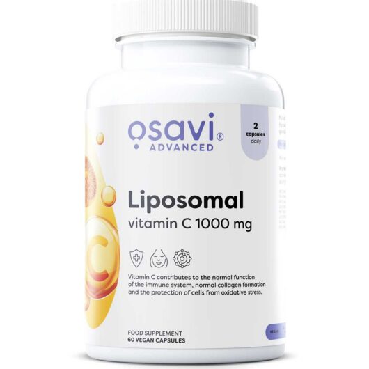 Osavi Liposomal Vitamin C 1000Mg Vegan Capsules - 60 Servings