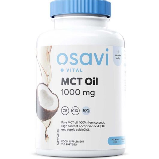 Osavi Mct Oil, 1000Mg - 120 Softgels