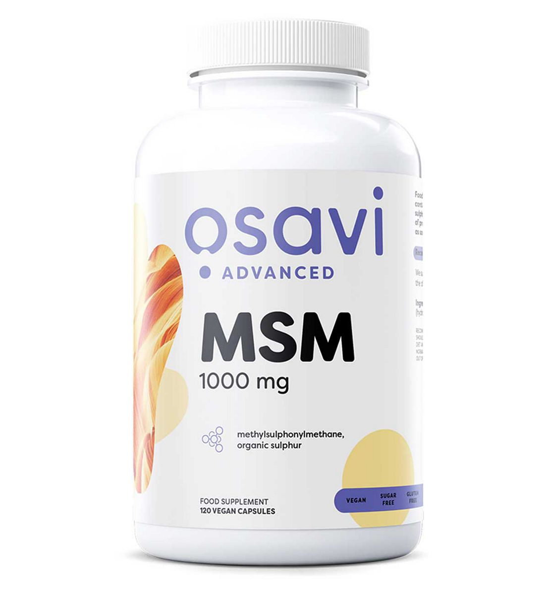 Osavi - Msm, 1000Mg 120 Vegan Capsules
